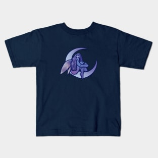 Sad Moon Fairy Kids T-Shirt